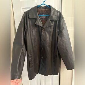 Vintage Brave Soul XL Leather Jacket.